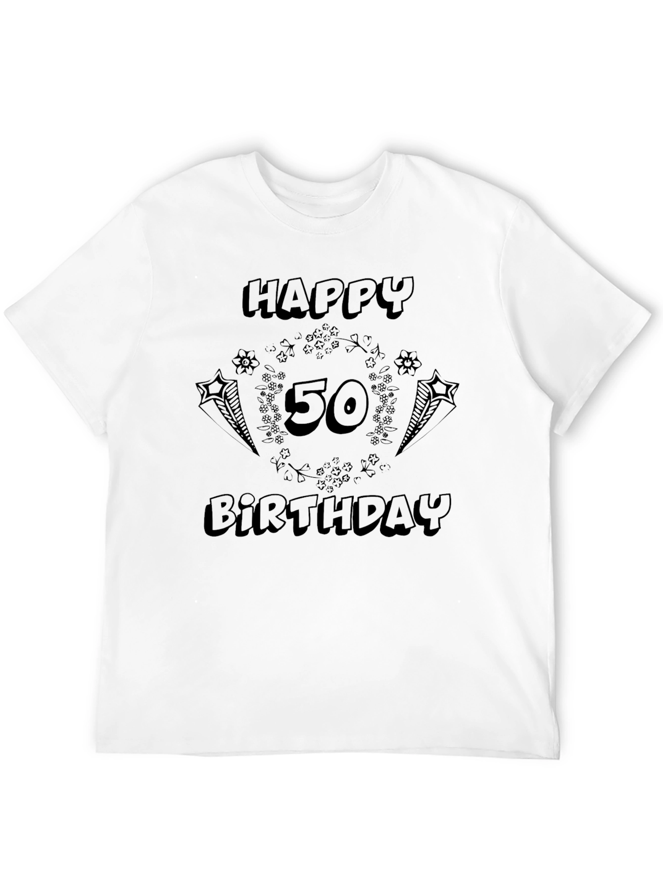 Happy 50th Birthday T-Shirt - Classic Tee