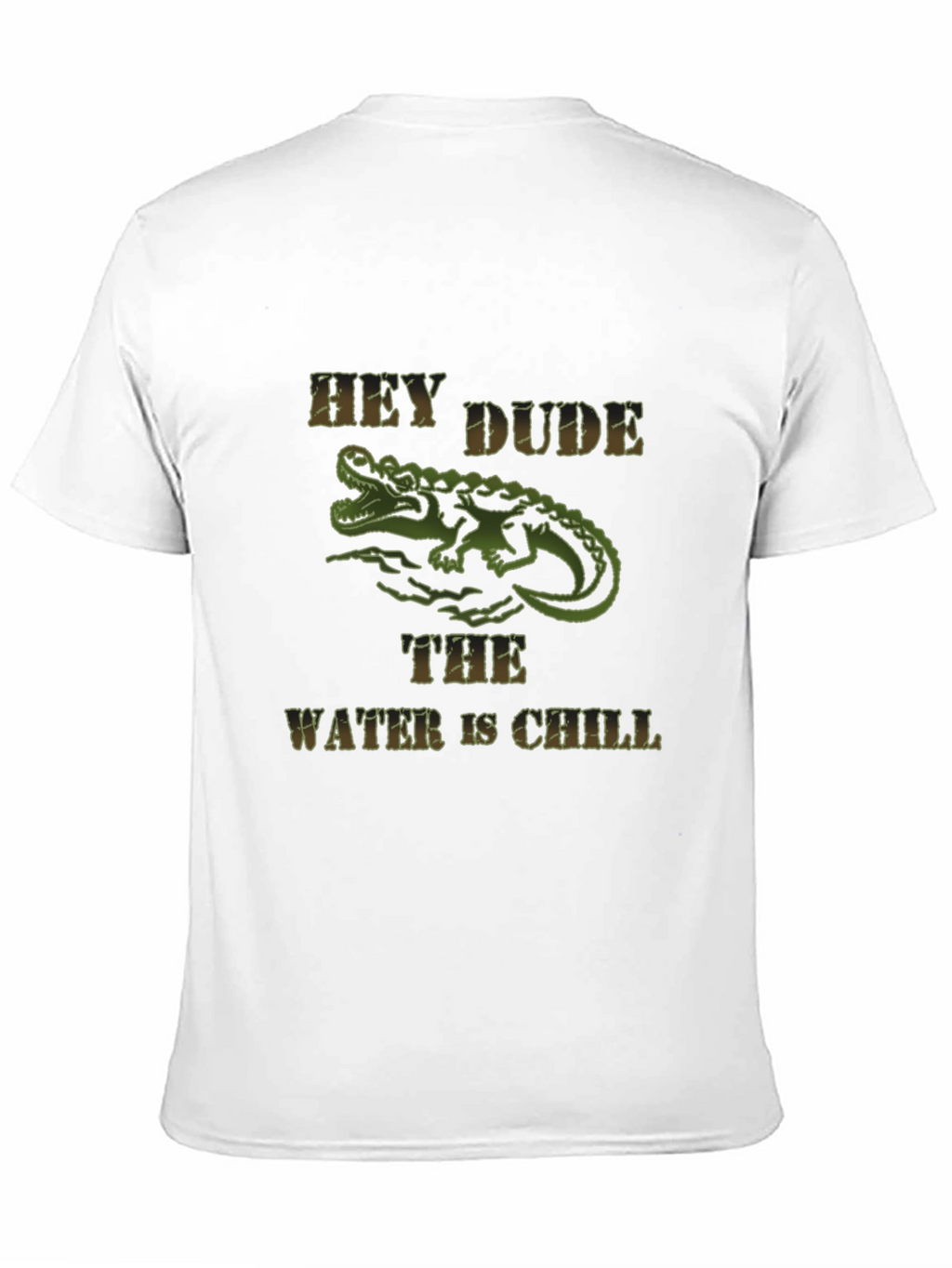Hey Dude The Water Is Chill Graphic T-Shirt