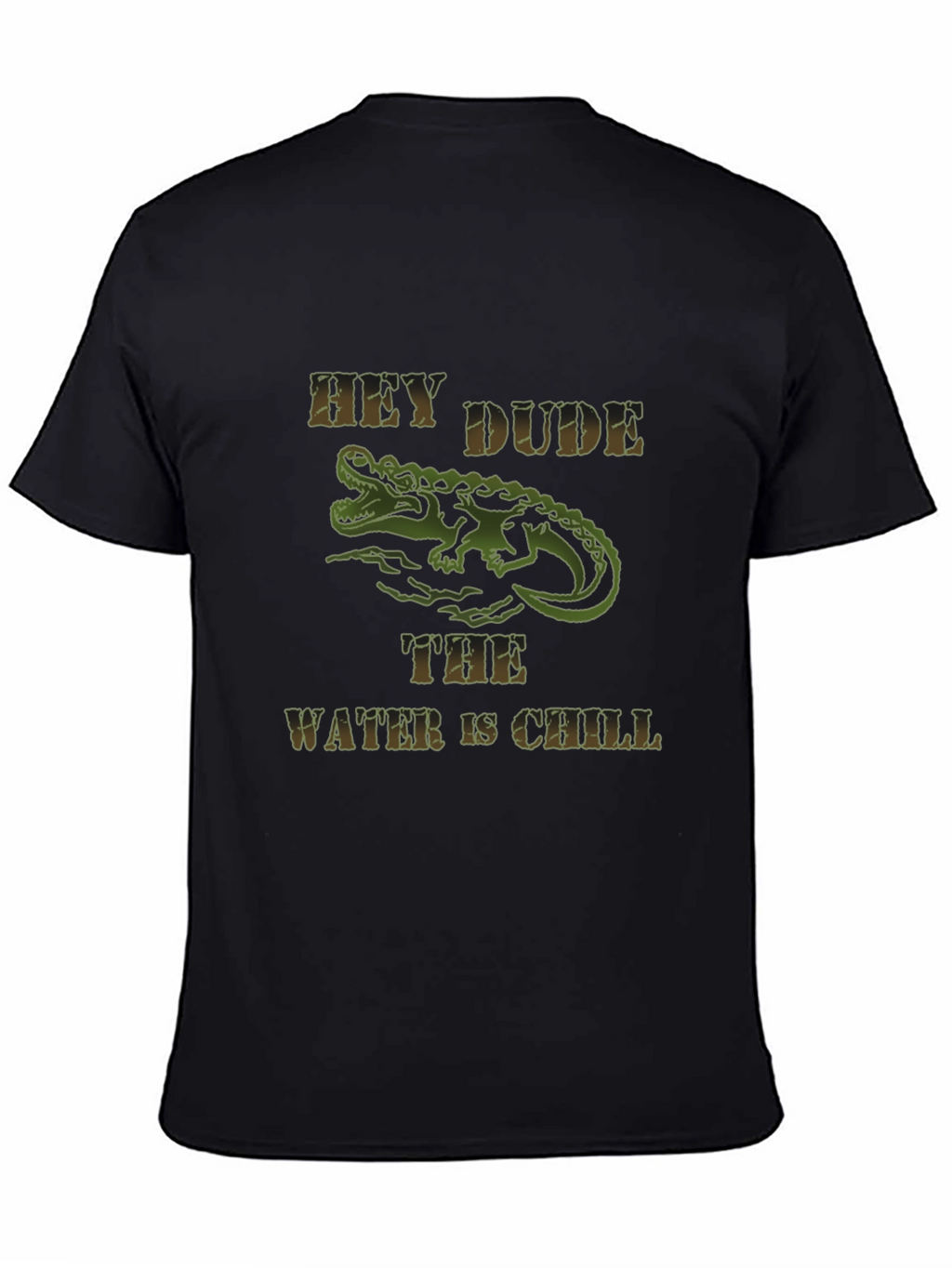 Hey Dude The Water Is Chill Graphic T-Shirt