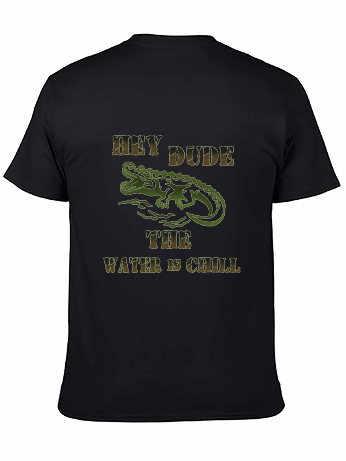Hey Dude The Water Is Chill Graphic T-Shirt