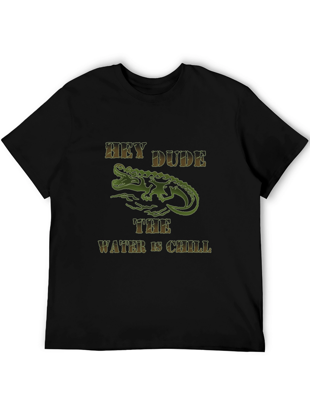 Hey Dude The Water Is Chill Graphic T-Shirt