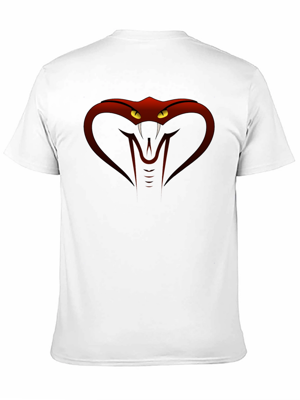 Cobra Snake Graphic T-Shirt - Mens Black Tee