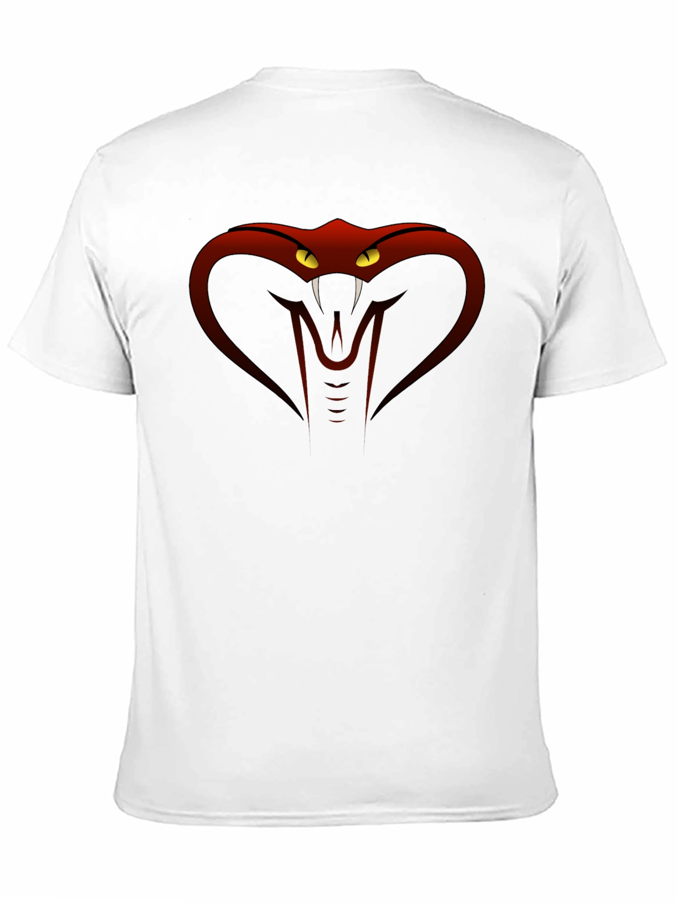Cobra Snake Graphic T-Shirt - Mens Black Tee