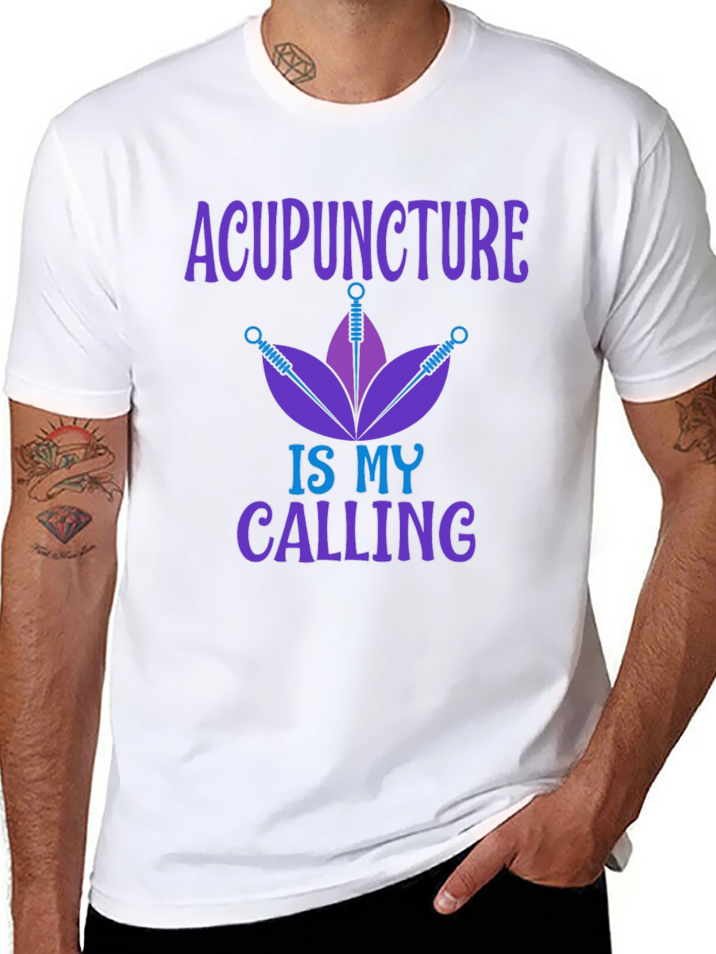 Acupuncture is My Calling Graphic T-Shirt