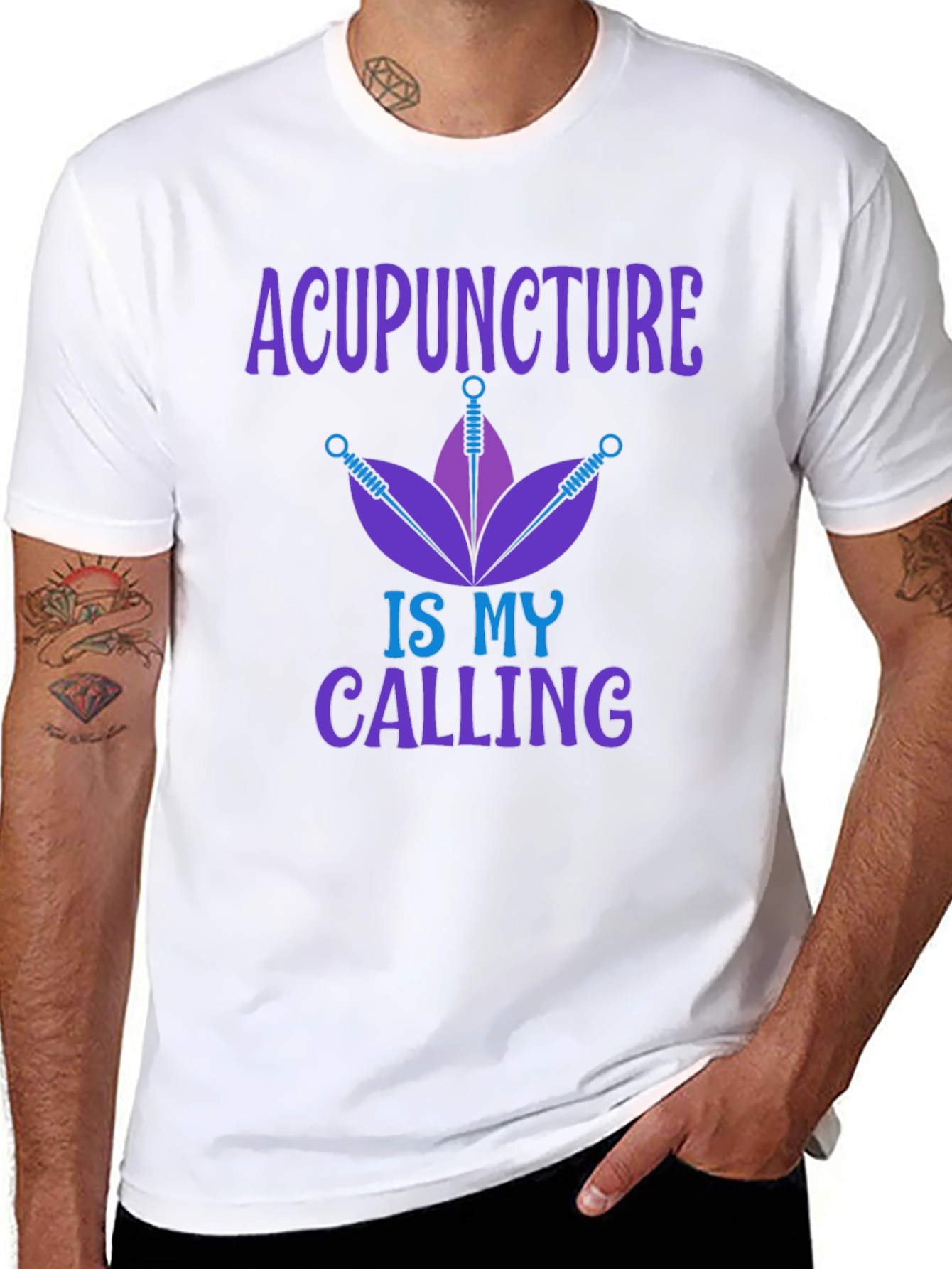Acupuncture is My Calling Graphic T-Shirt
