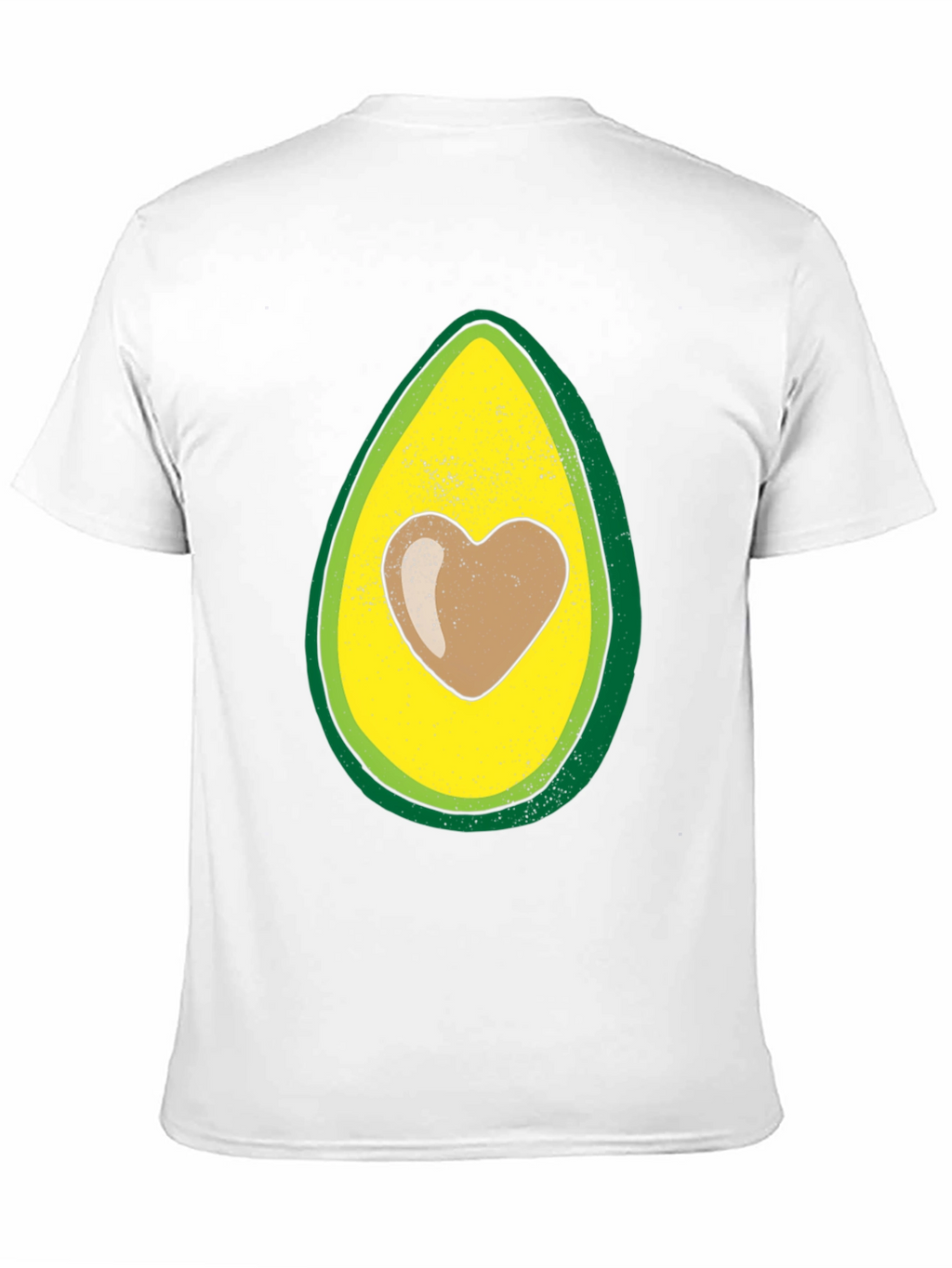Avocado Heart Graphic T-Shirt - Trendy Casual Wear