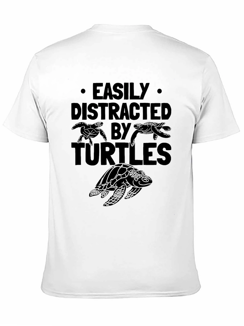 Easily Distracted by Turtles Graphic T-Shirt