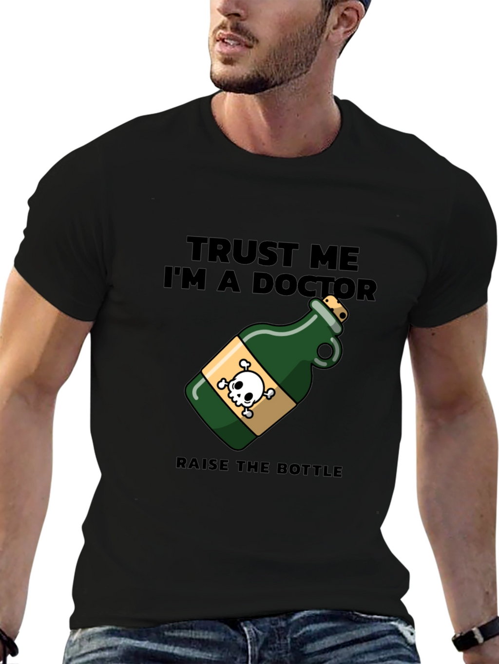 Trust Me Im A Doctor Poison Bottle T-Shirt