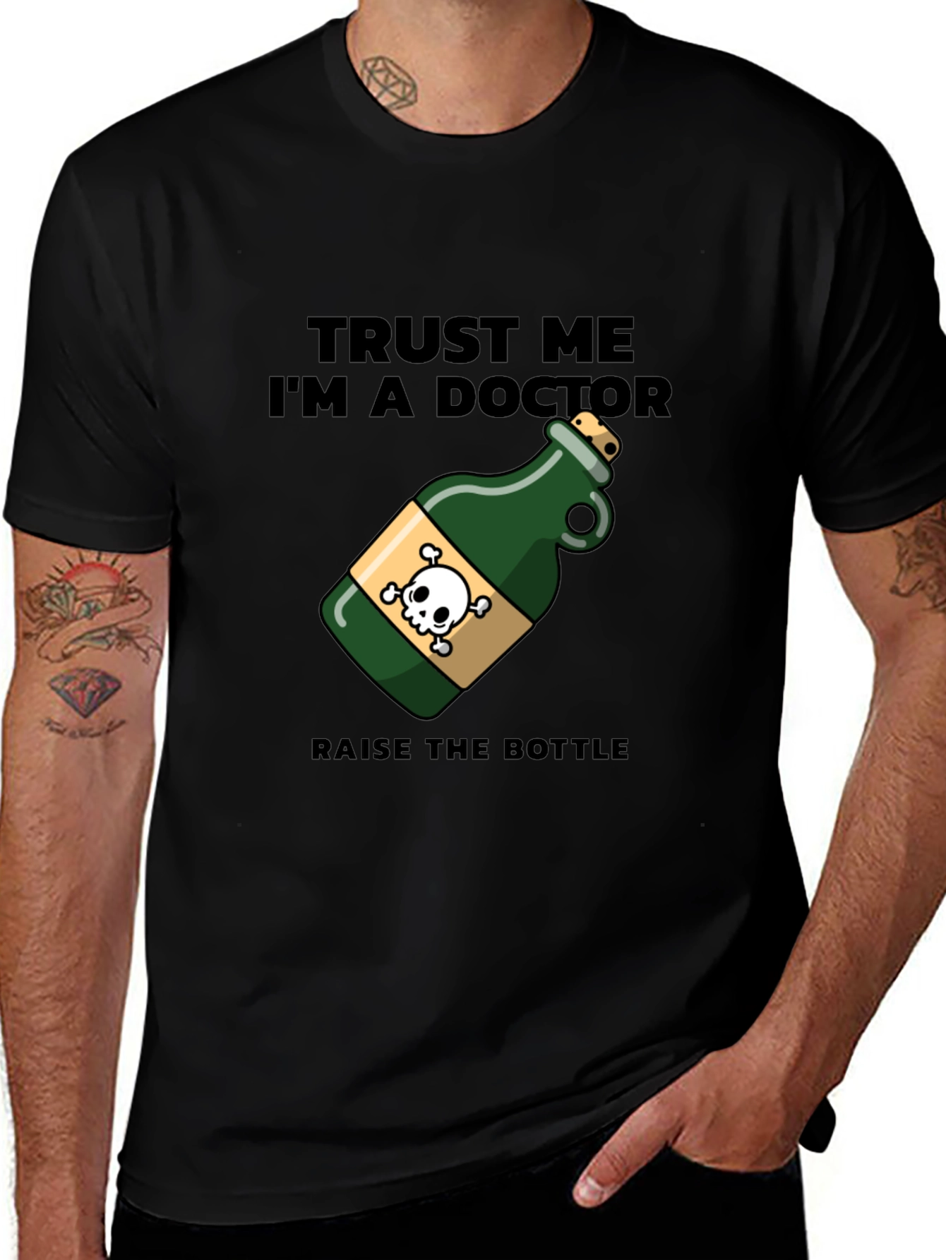Trust Me Im A Doctor Poison Bottle T-Shirt