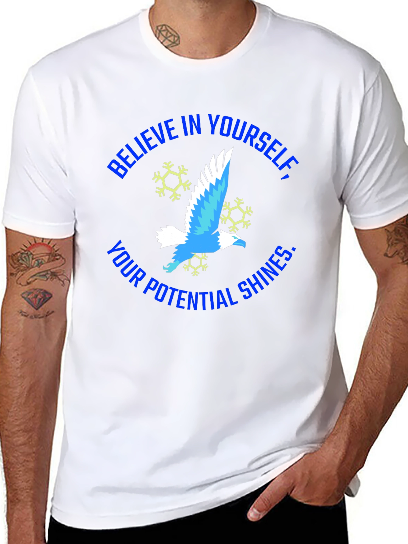 Believe in Yourself Eagle Graphic Tee