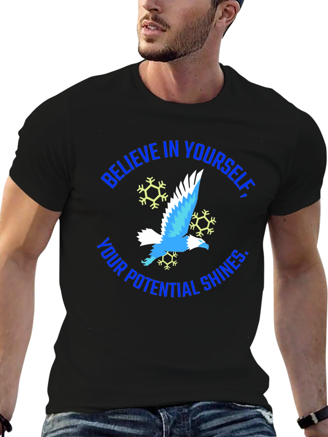 Believe in Yourself Eagle Graphic Tee