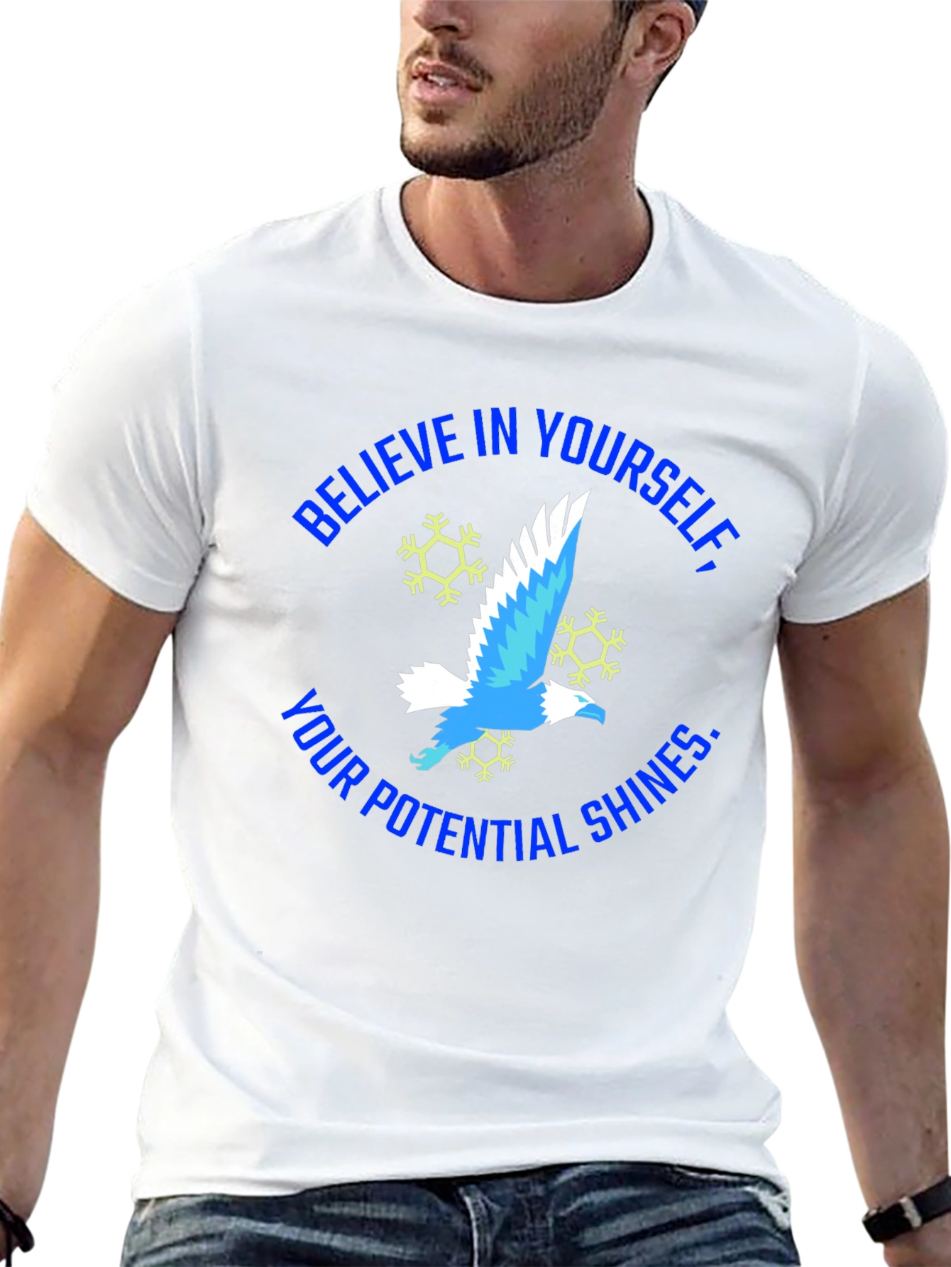 Believe in Yourself Eagle Graphic Tee