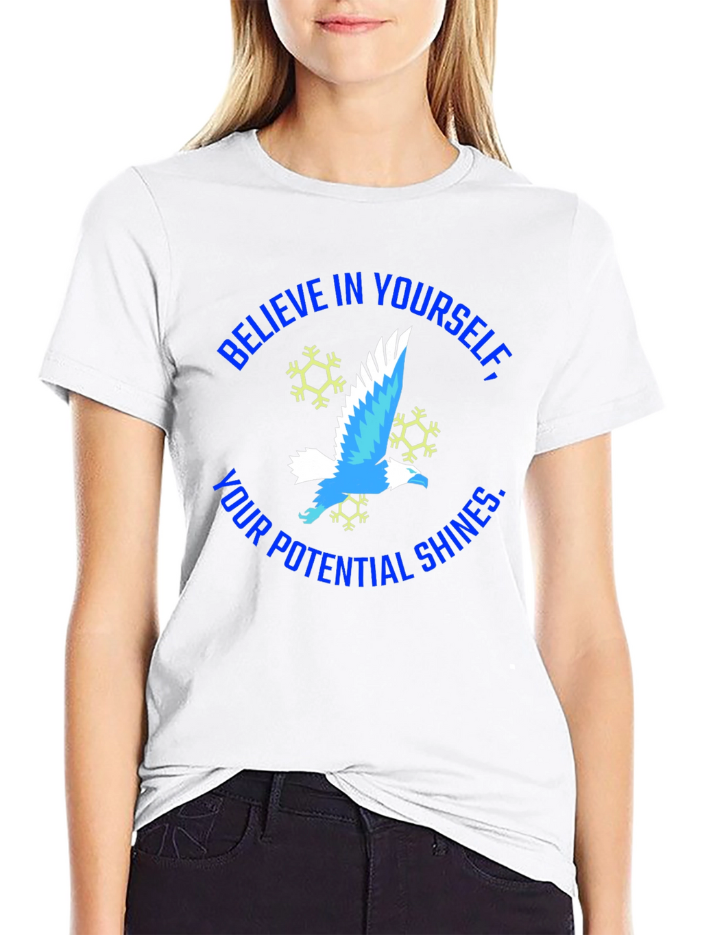 Believe in Yourself Eagle Graphic Tee