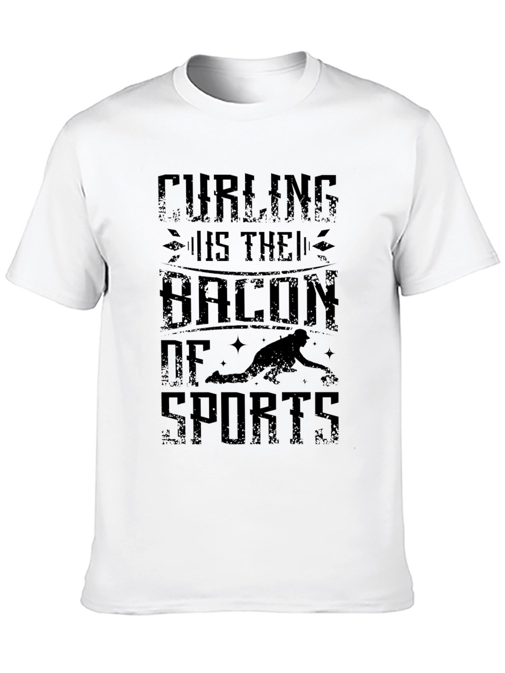 Curling is the Bacon of Sports Graphic T-Shirt