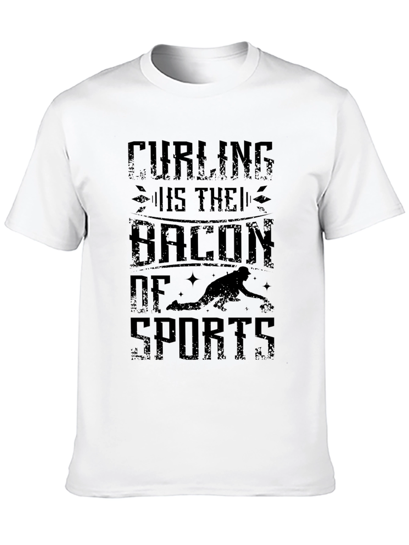 Curling is the Bacon of Sports Graphic T-Shirt