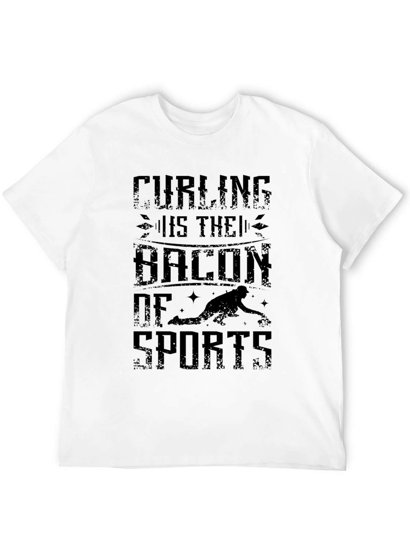 Curling is the Bacon of Sports Graphic T-Shirt