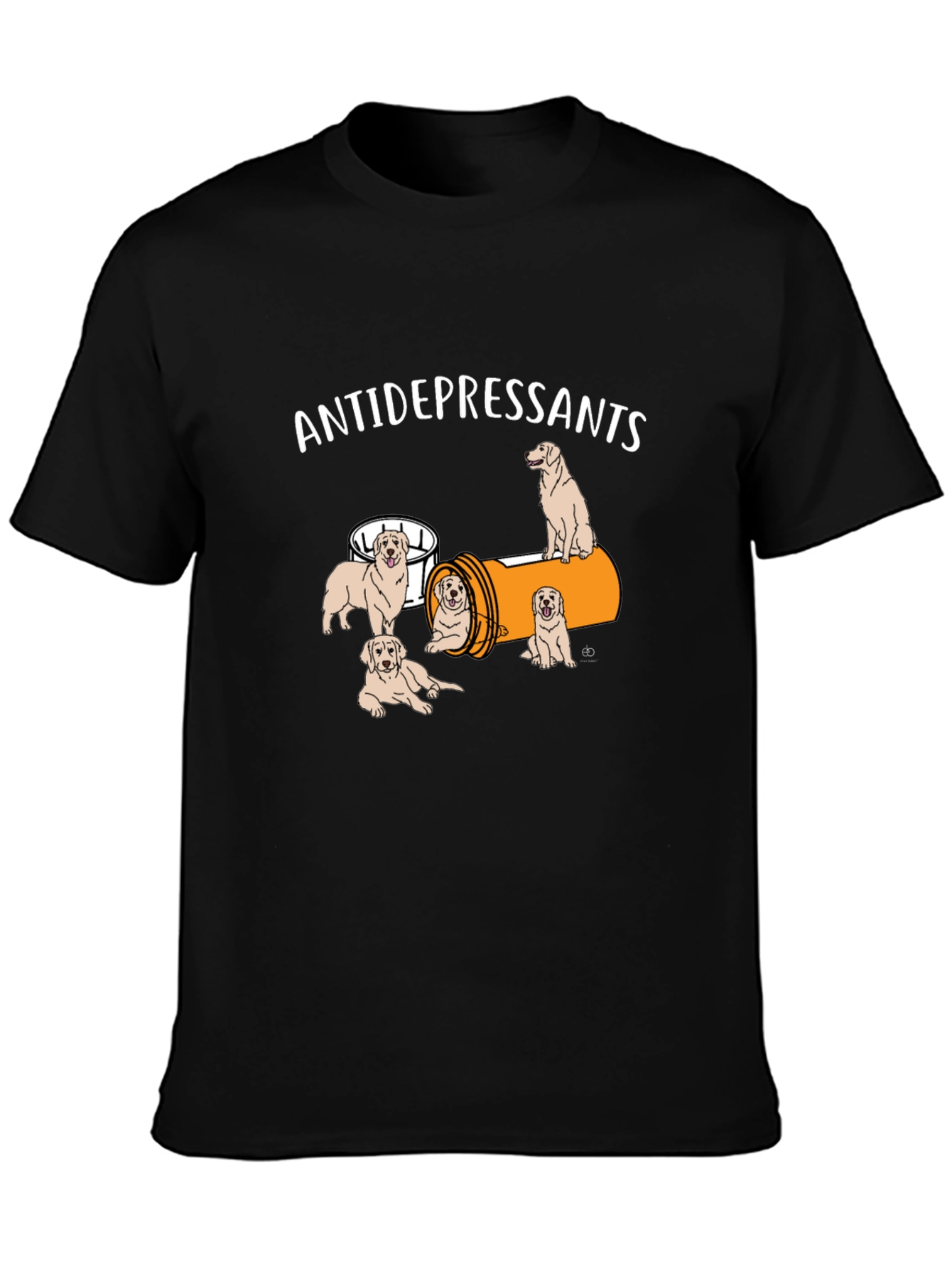 Antidepressants Dogs T-Shirt - Cute & Humorous Tee