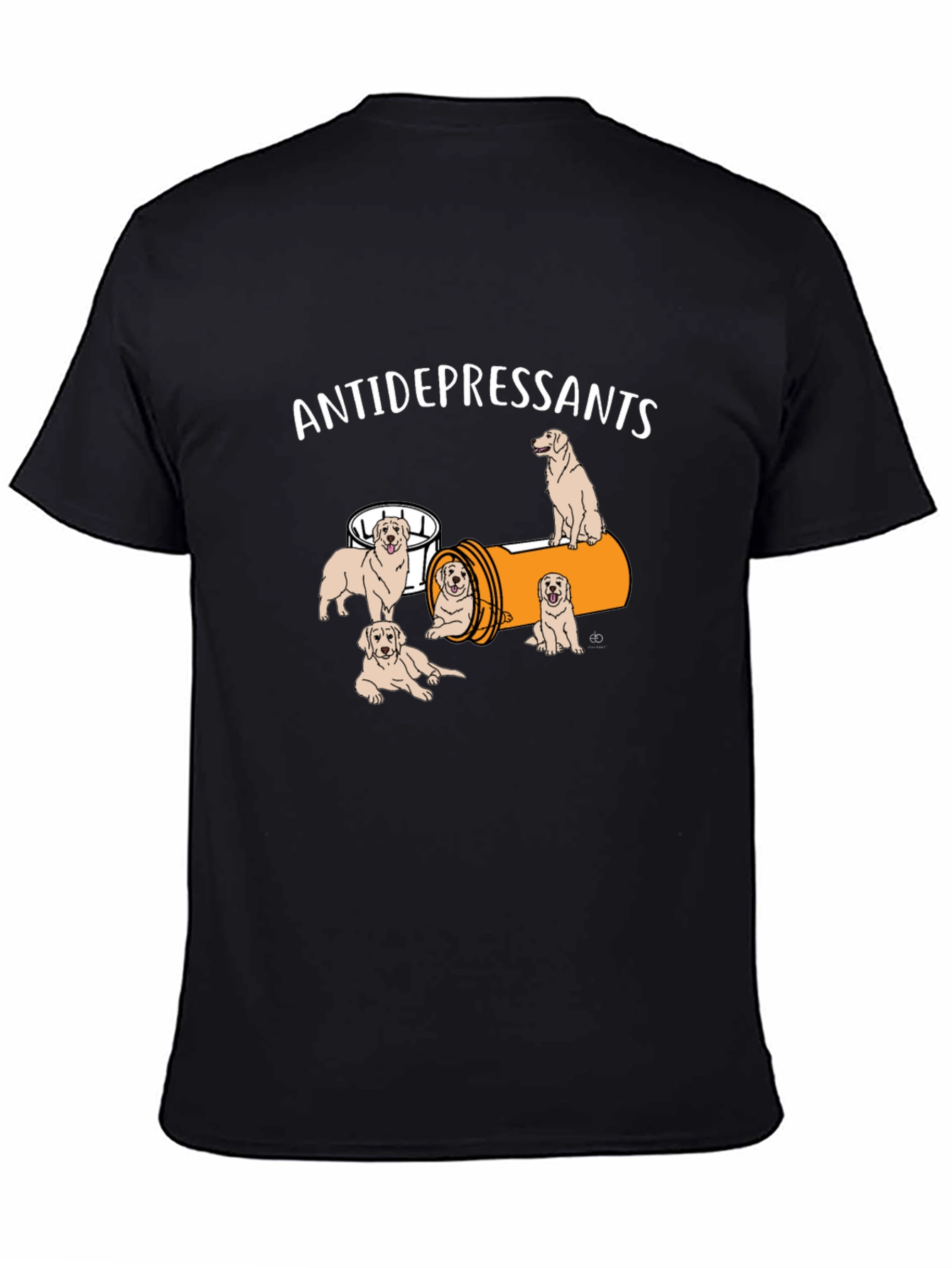Antidepressants Dogs T-Shirt - Cute & Humorous Tee