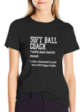Softball Coach Definition T-Shirt