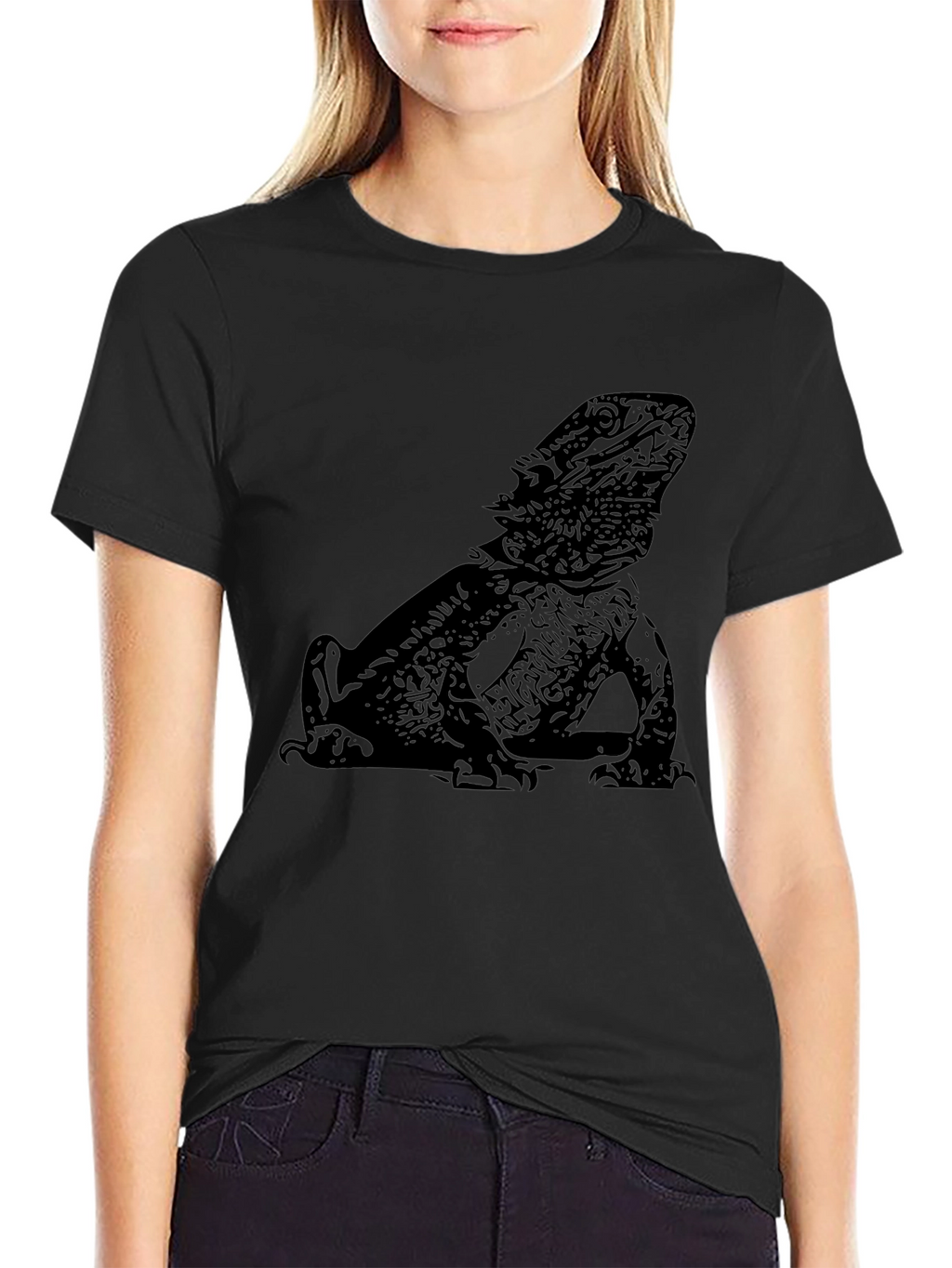 Bearded Dragon Graphic Tee - Cool Reptile Lover T-Shirt