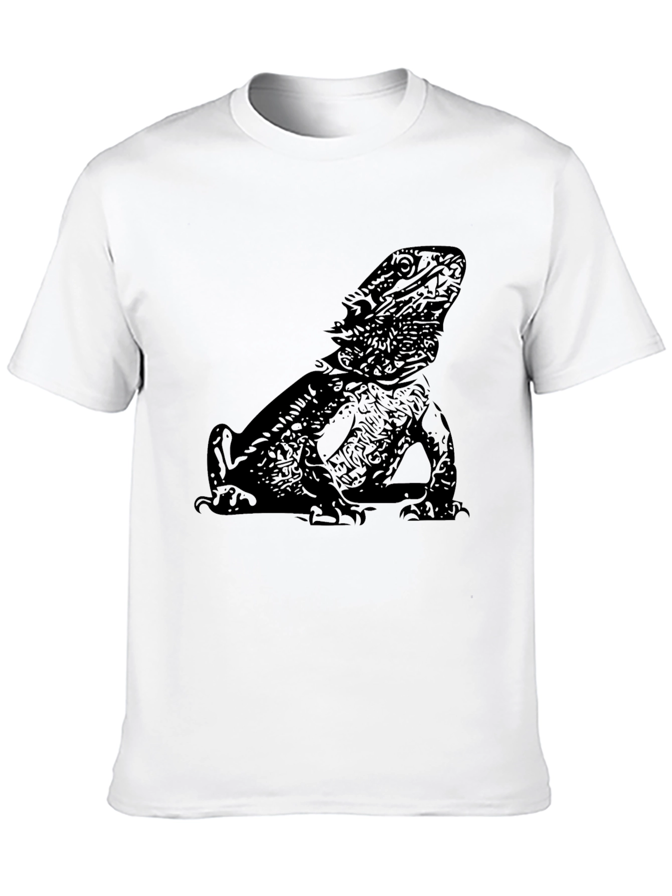 Bearded Dragon Graphic Tee - Cool Reptile Lover T-Shirt