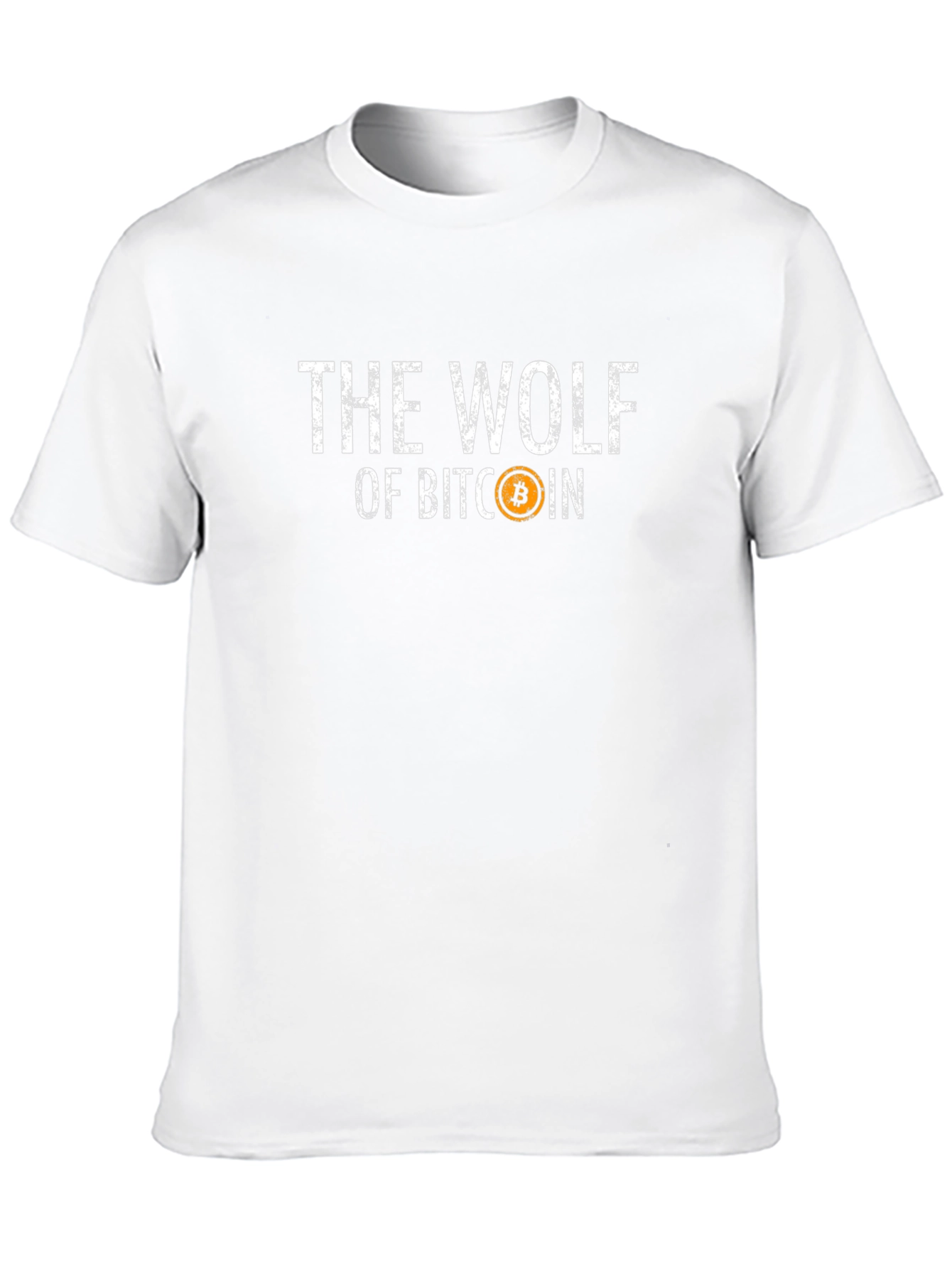 The Wolf of Bitcoin Graphic T-Shirt
