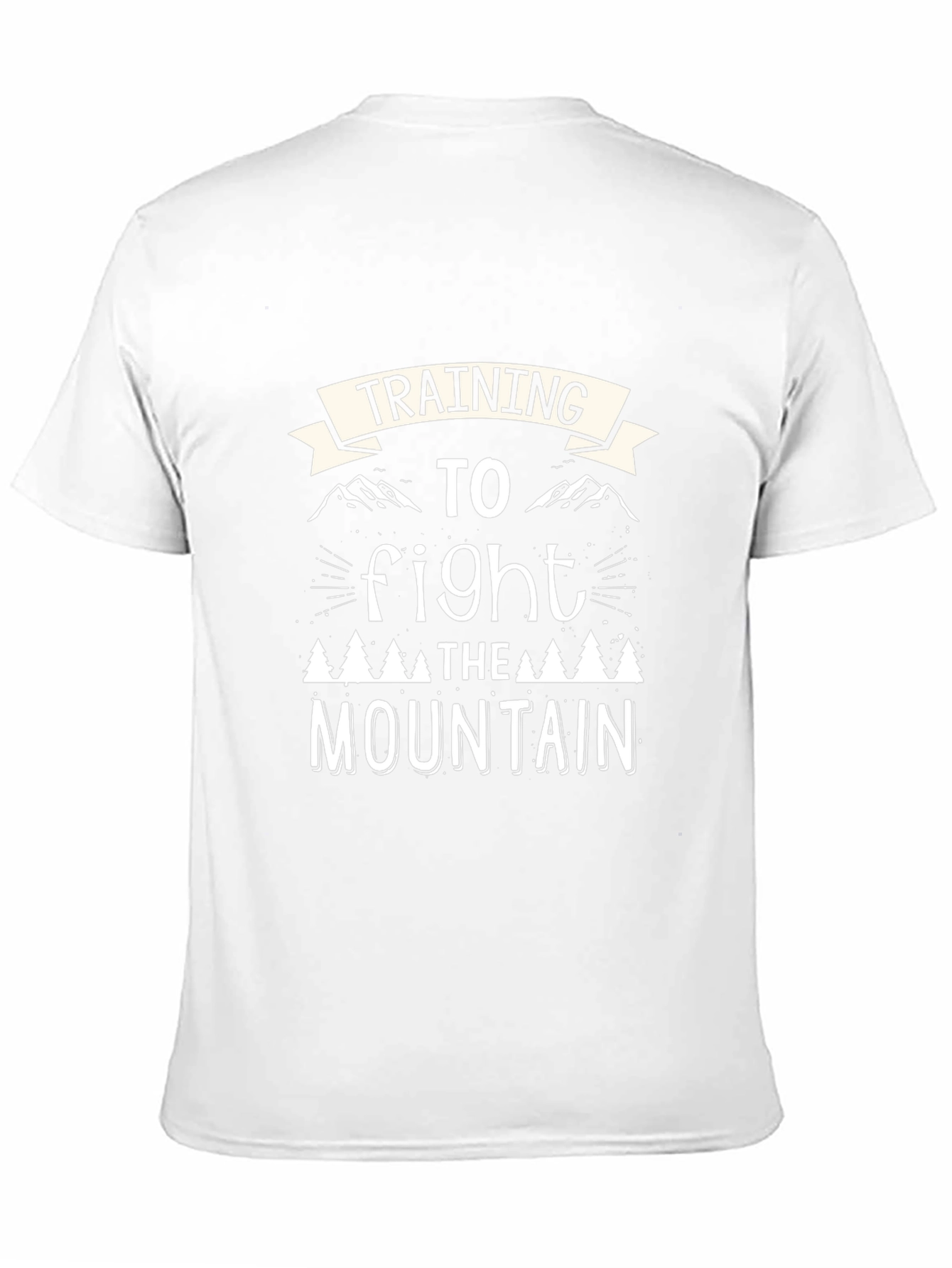 Training to Fight the Mountain Graphic T-Shirt