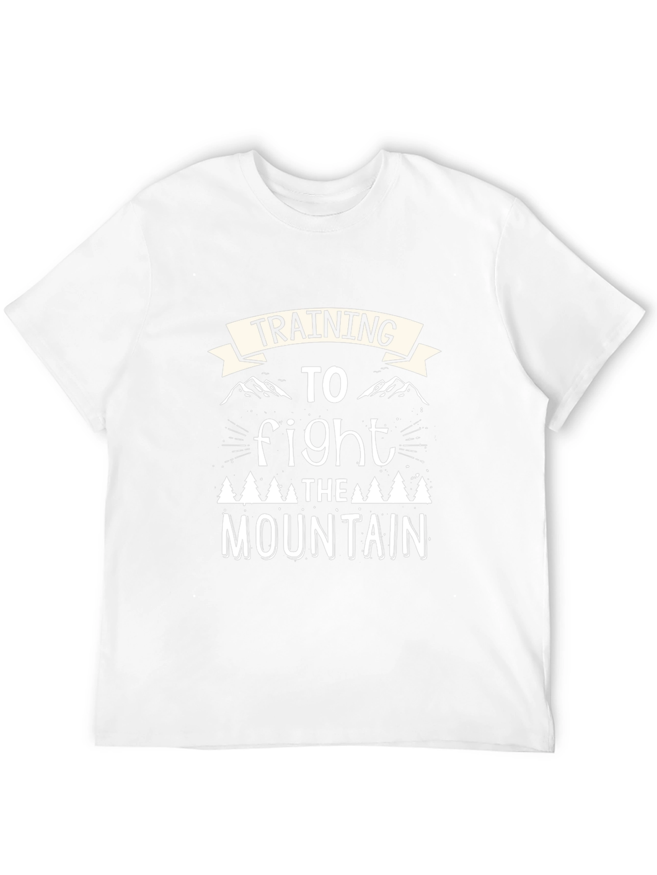 Training to Fight the Mountain Graphic T-Shirt
