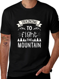 Training to Fight the Mountain Graphic T-Shirt