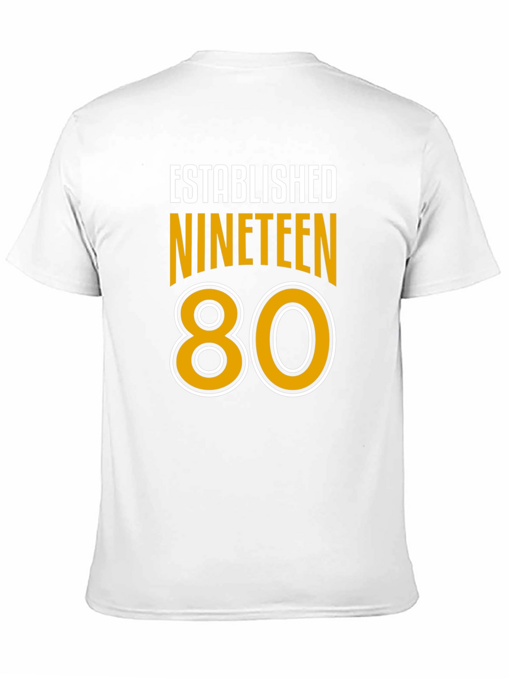 Established Nineteen 80 T-Shirt - Retro Style