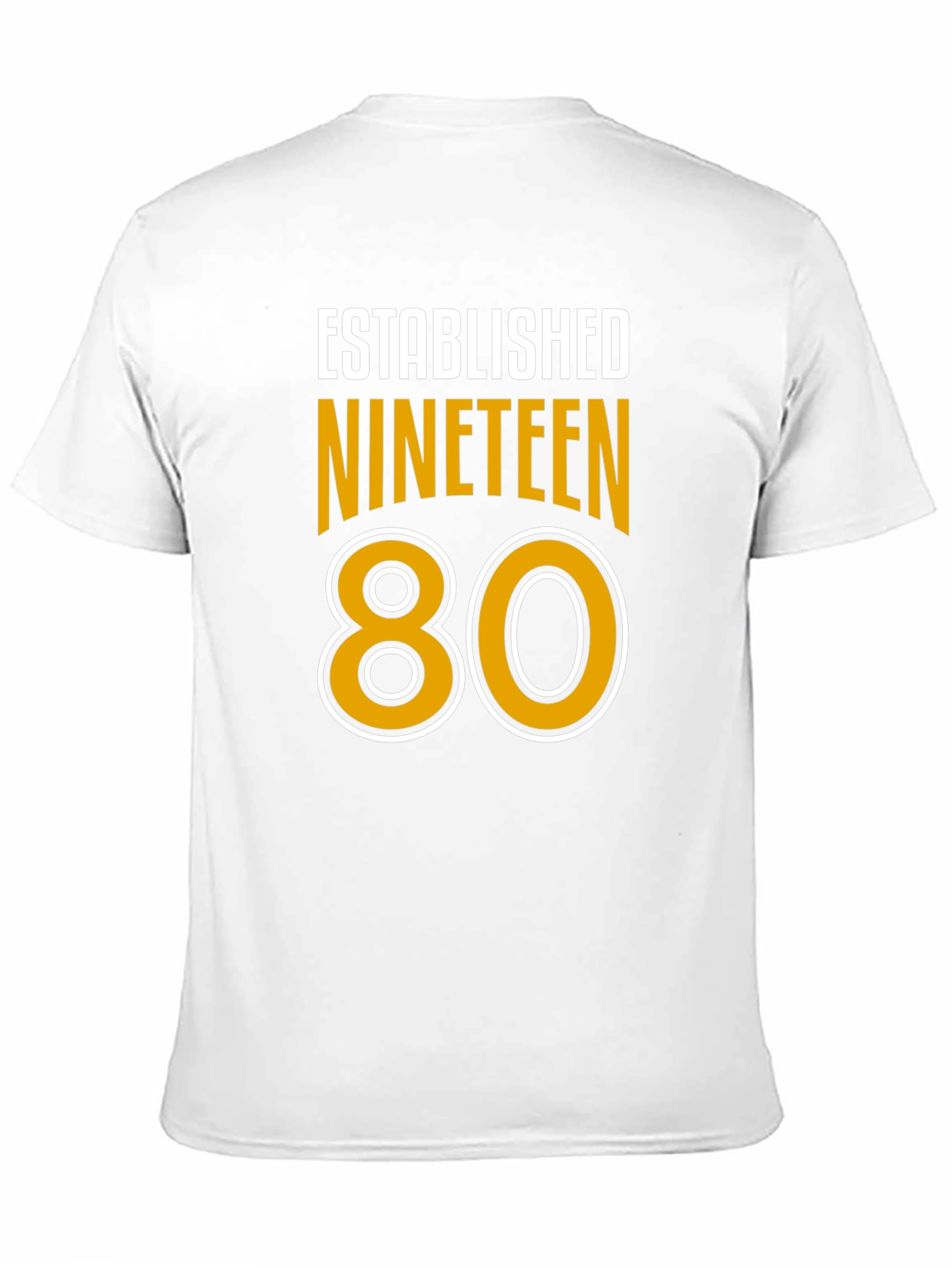 Established Nineteen 80 T-Shirt - Retro Style
