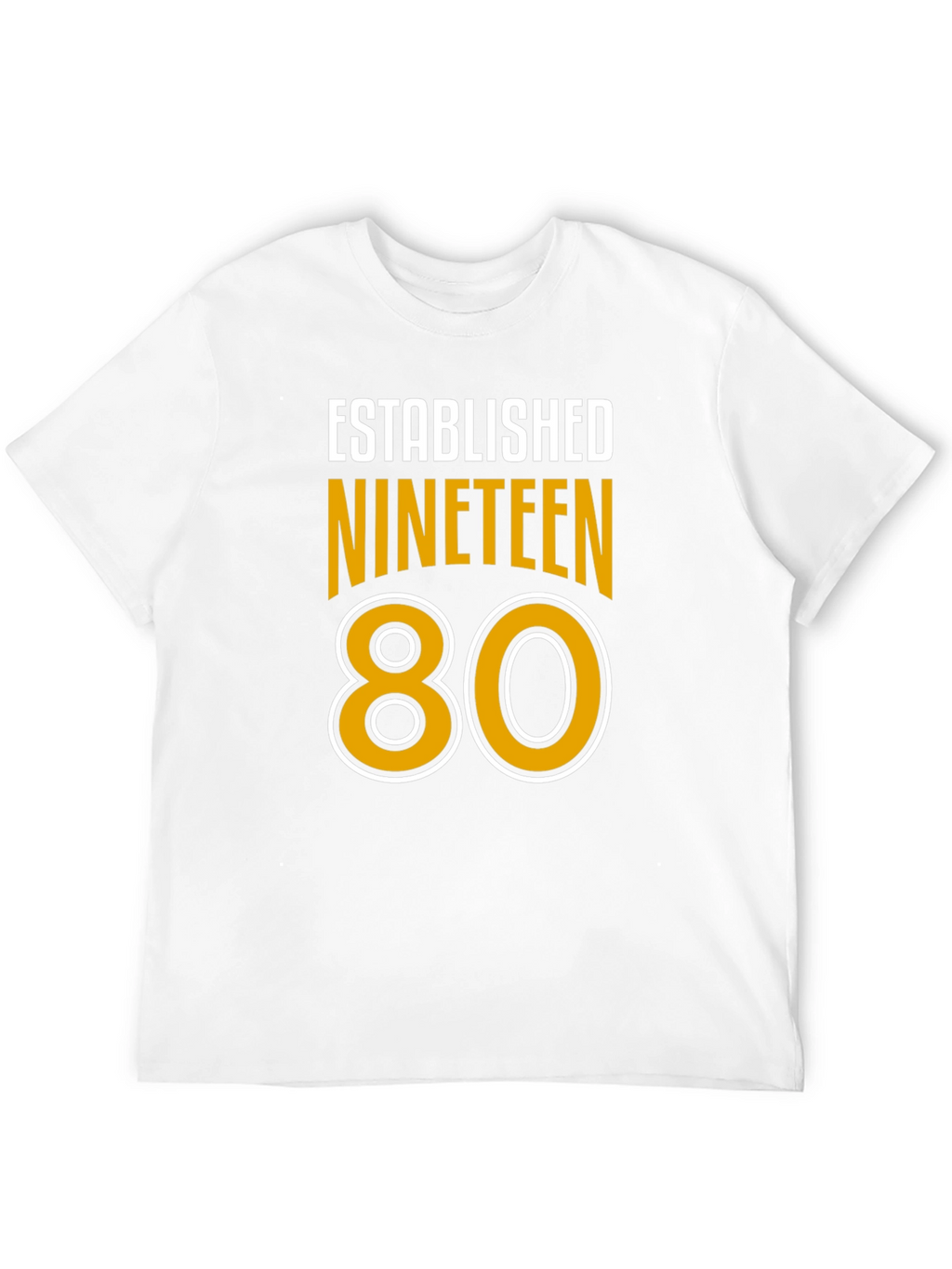 Established Nineteen 80 T-Shirt - Retro Style