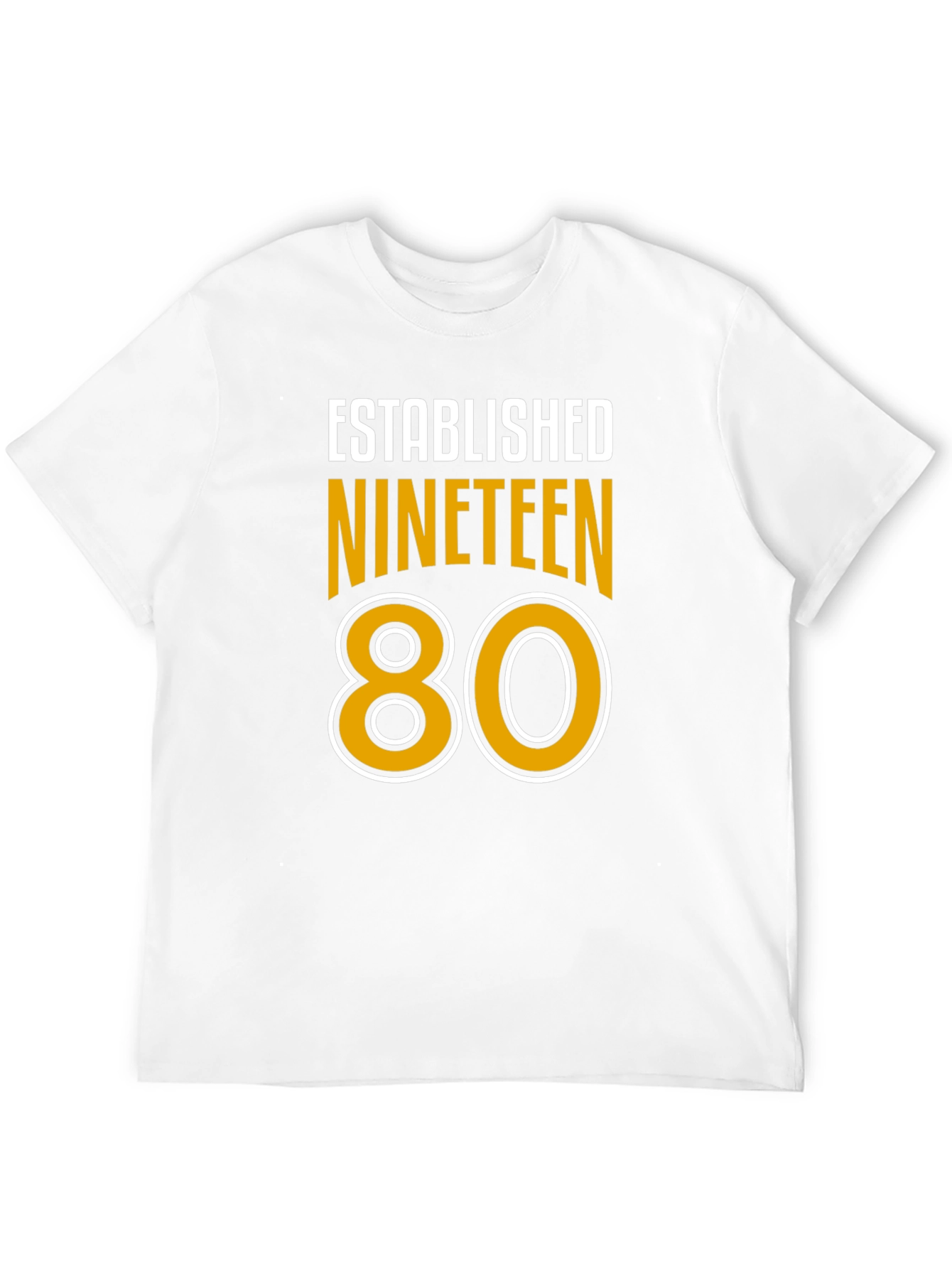 Established Nineteen 80 T-Shirt - Retro Style
