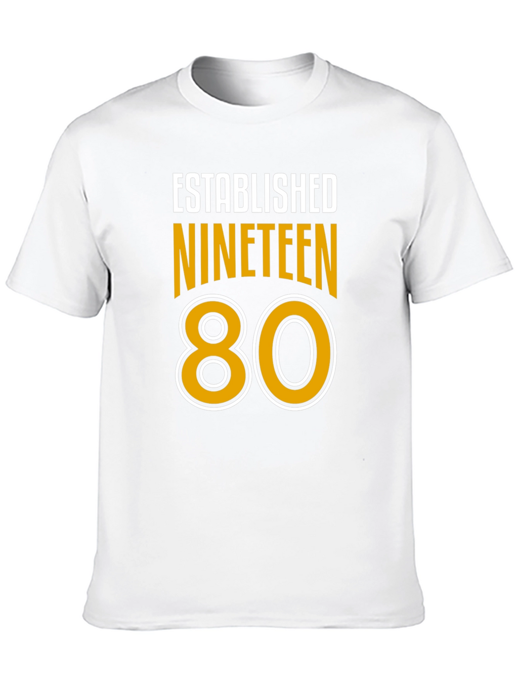Established Nineteen 80 T-Shirt - Retro Style