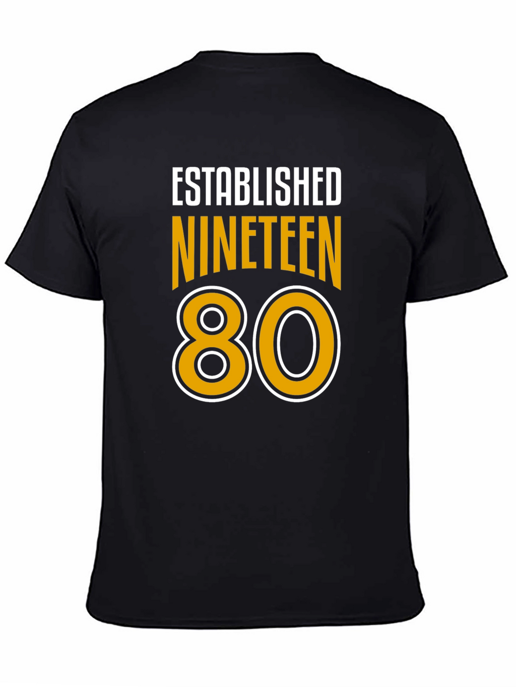 Established Nineteen 80 T-Shirt - Retro Style