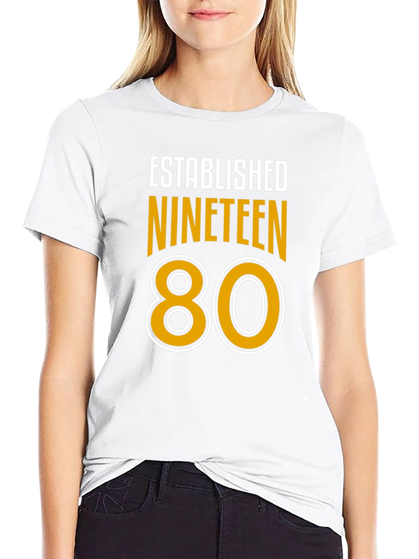 Established Nineteen 80 T-Shirt - Retro Style