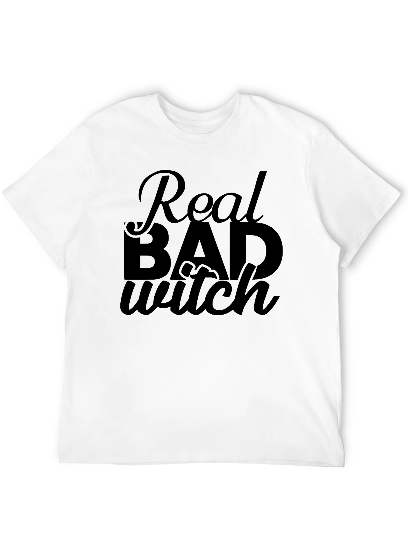 Real Bad Witch Graphic T-Shirt - Black
