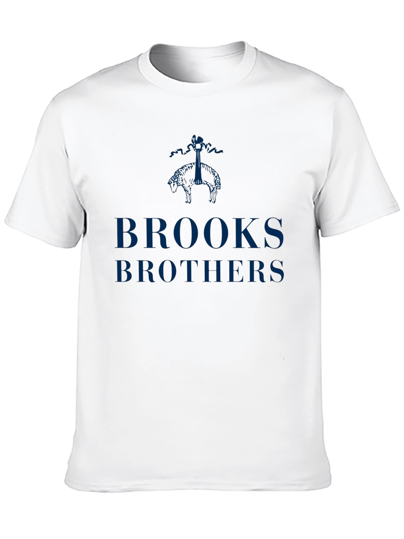 Brooks Brothers Black Graphic T-Shirt