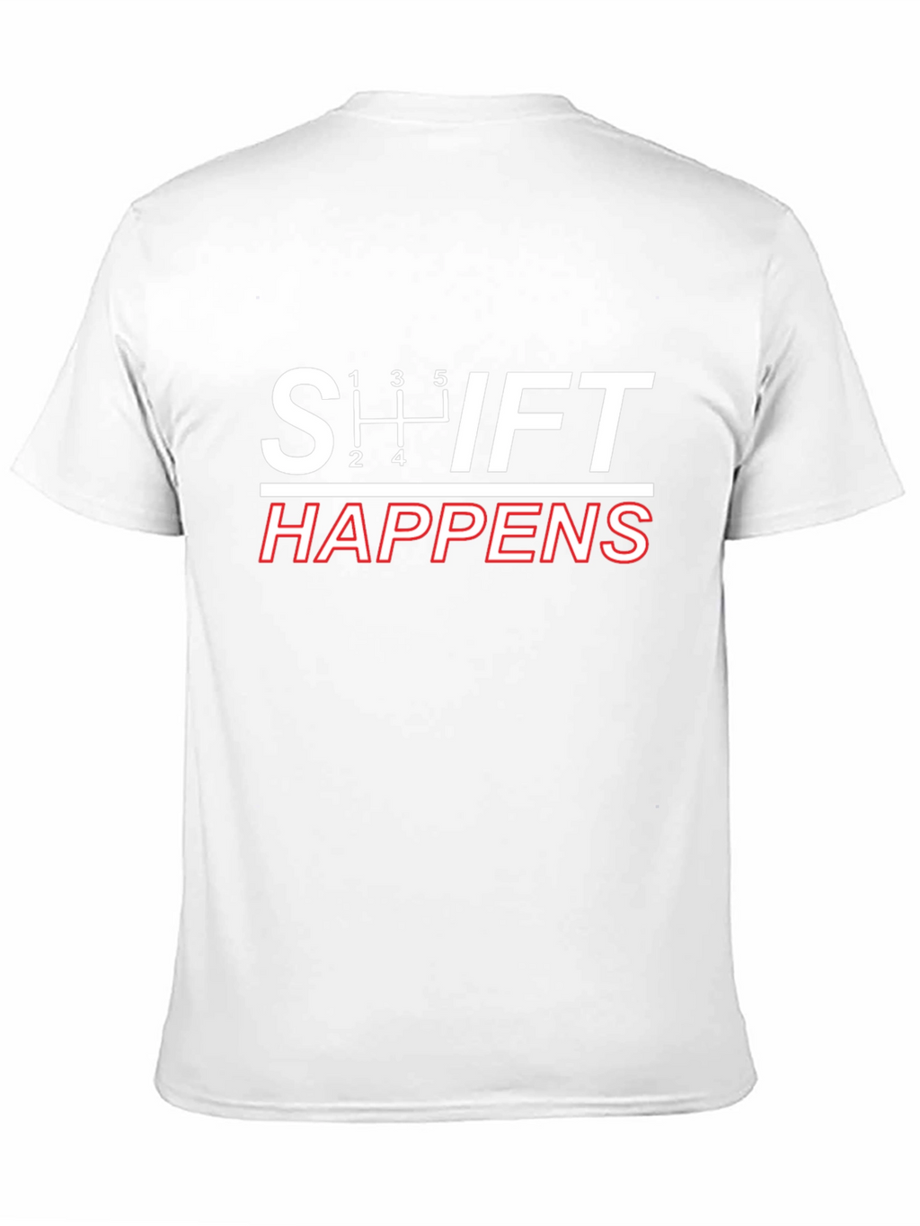 Shift Happens Black Graphic Tee - Gearhead Humor