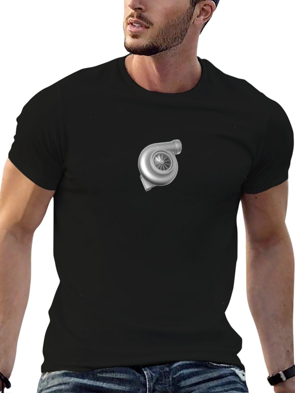 Turbocharged Black T-Shirt
