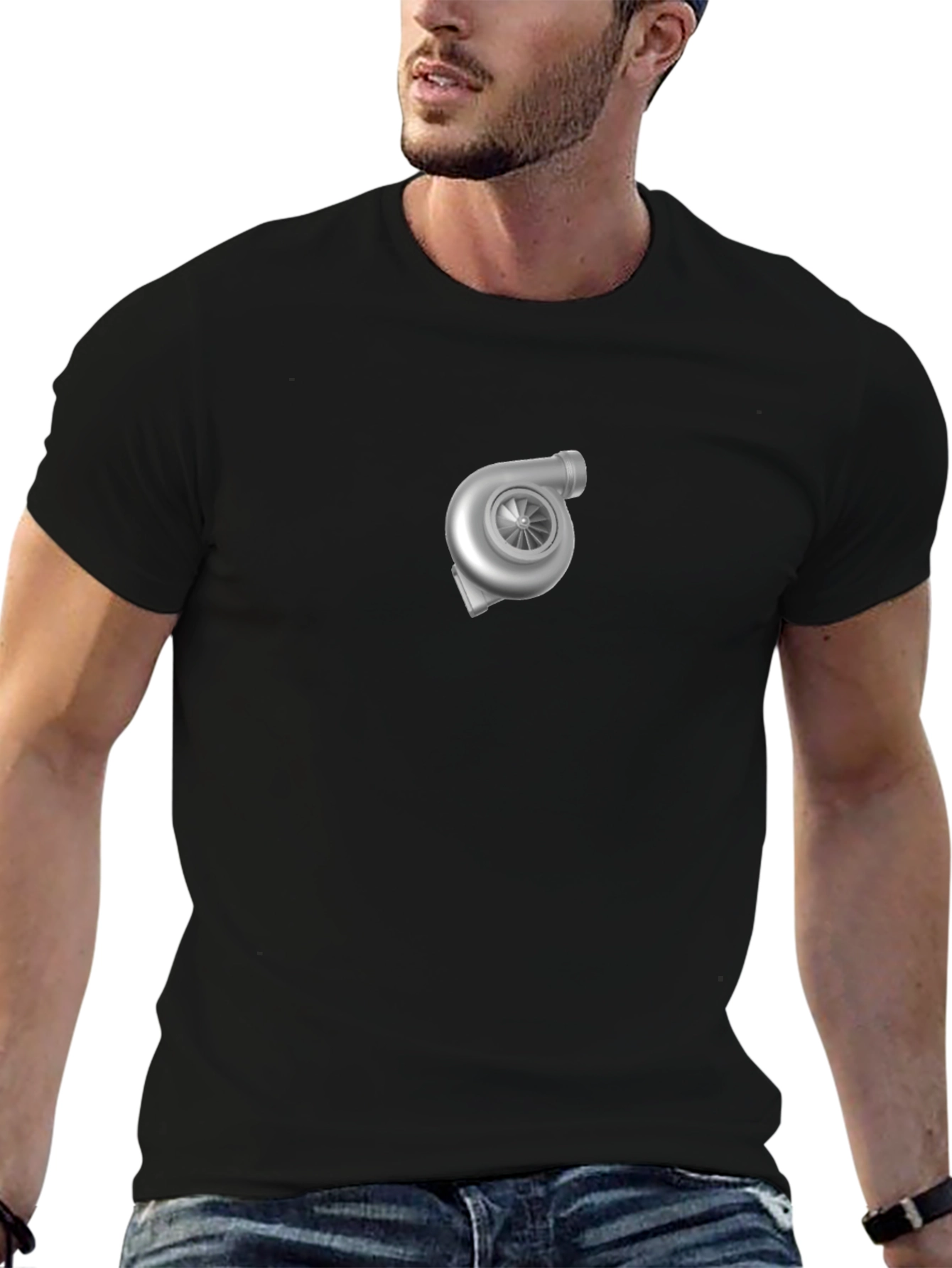 Turbocharged Black T-Shirt