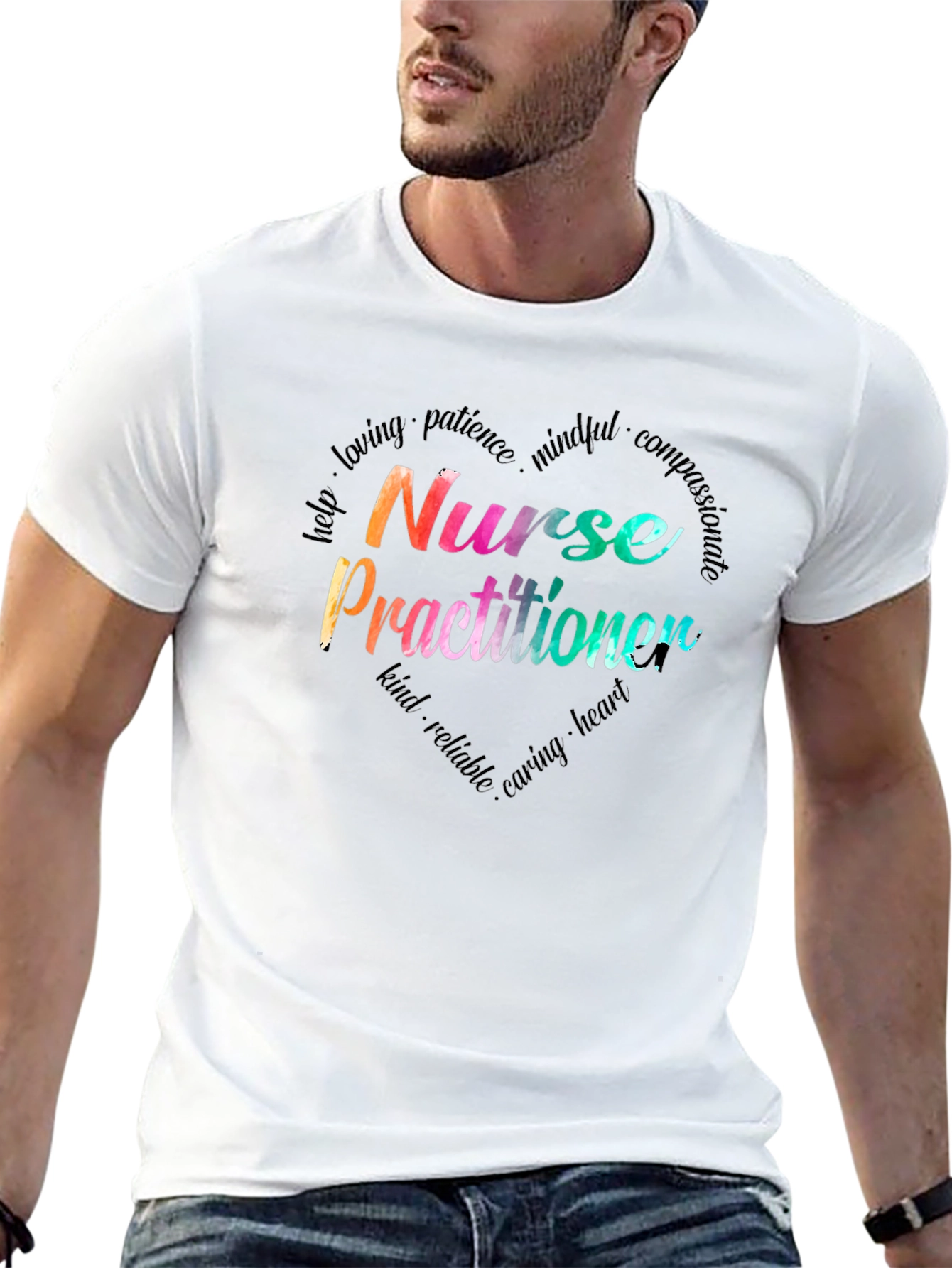 Nurse Practitioner Heart T-Shirt