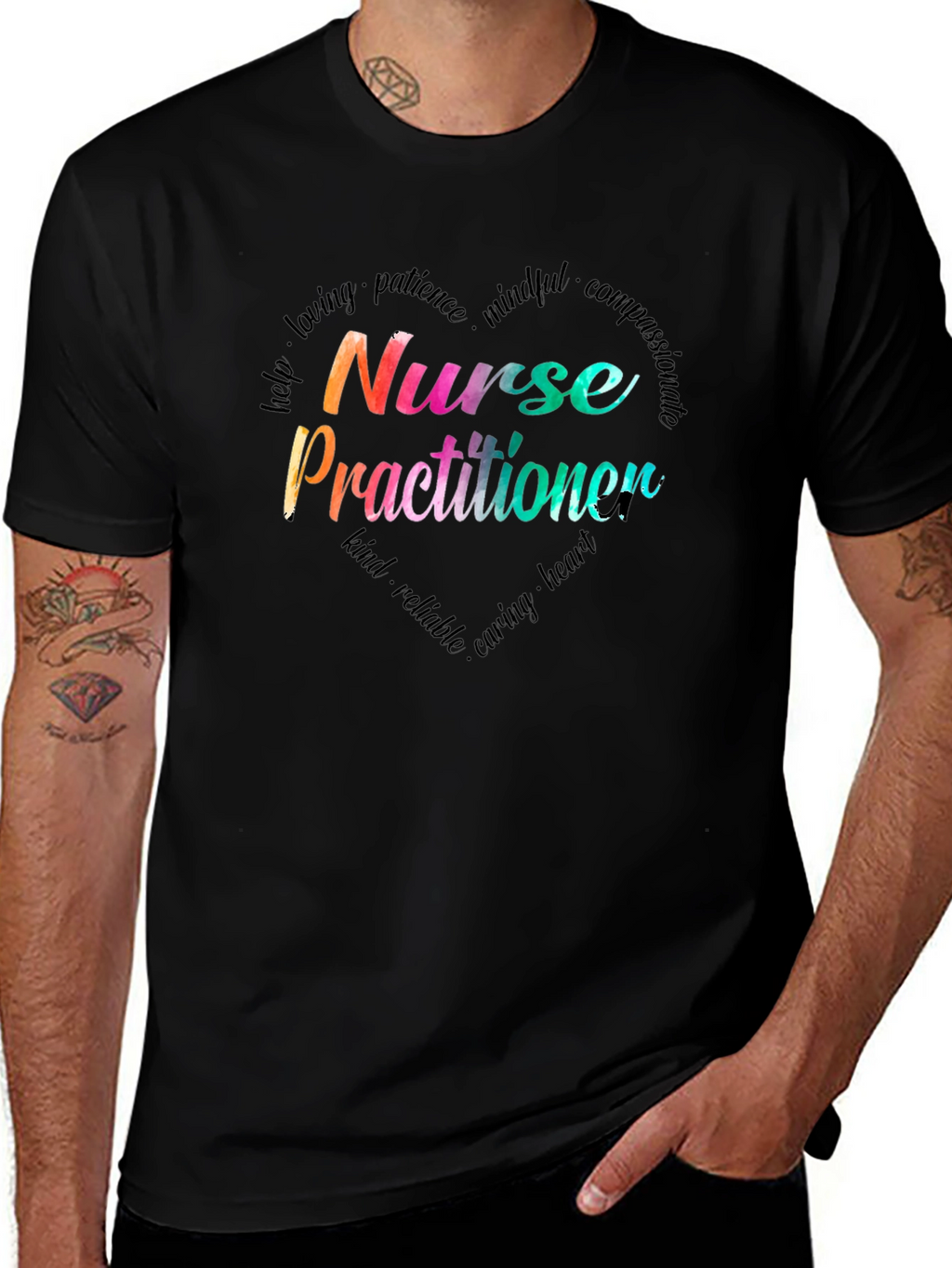 Nurse Practitioner Heart T-Shirt