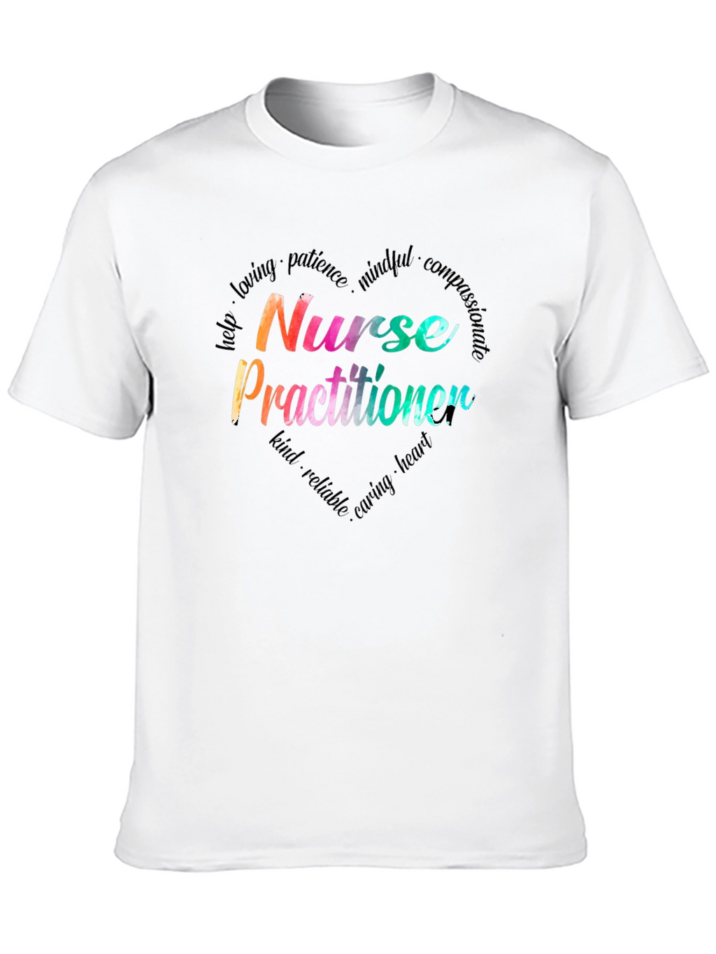 Nurse Practitioner Heart T-Shirt