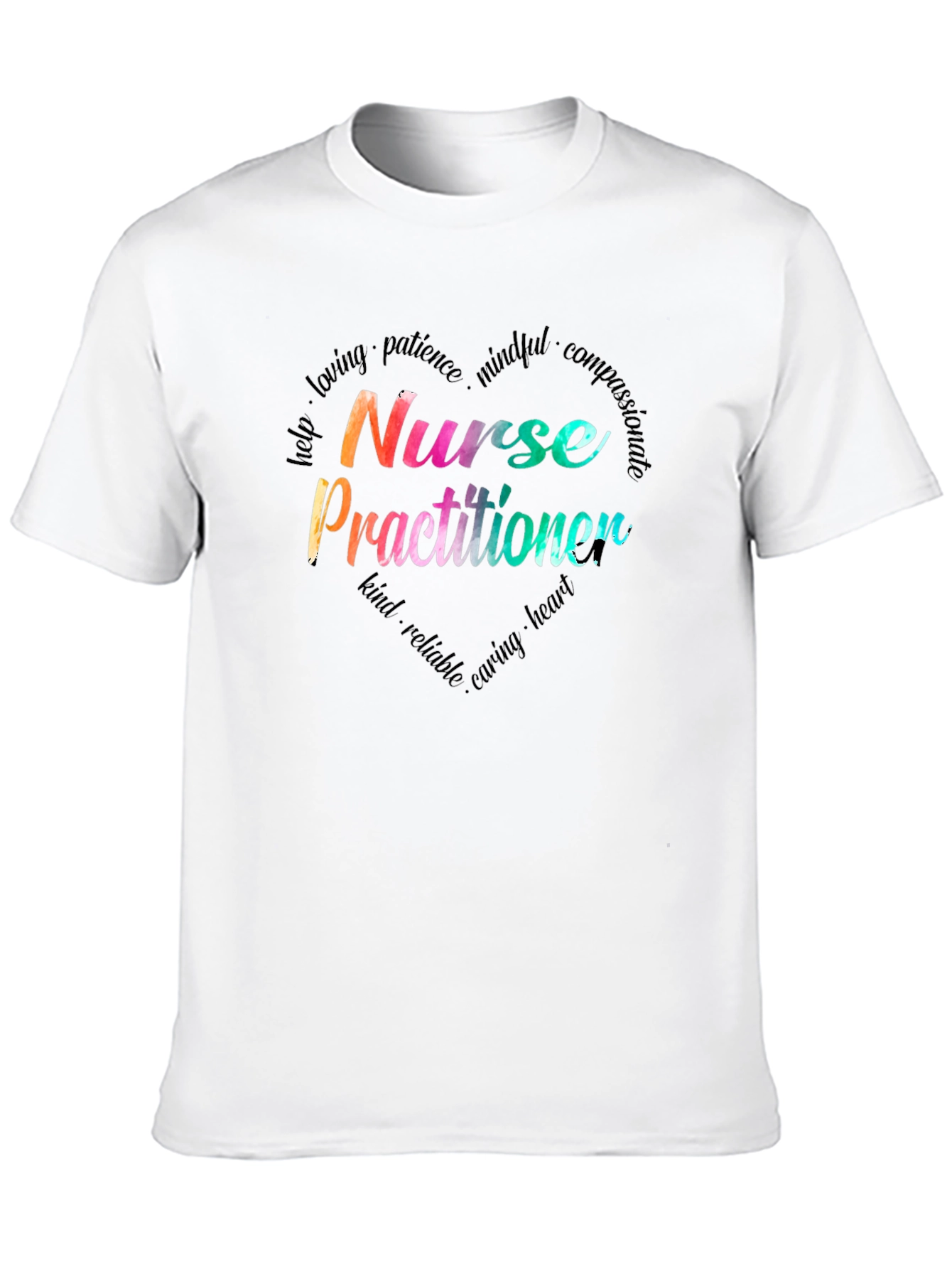 Nurse Practitioner Heart T-Shirt