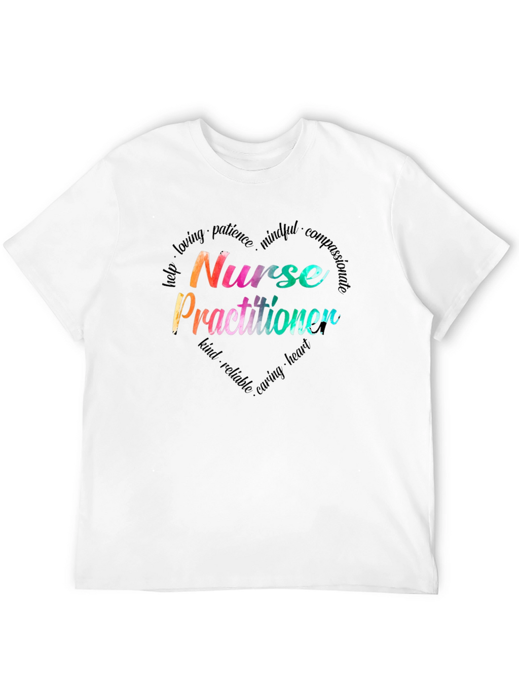 Nurse Practitioner Heart T-Shirt