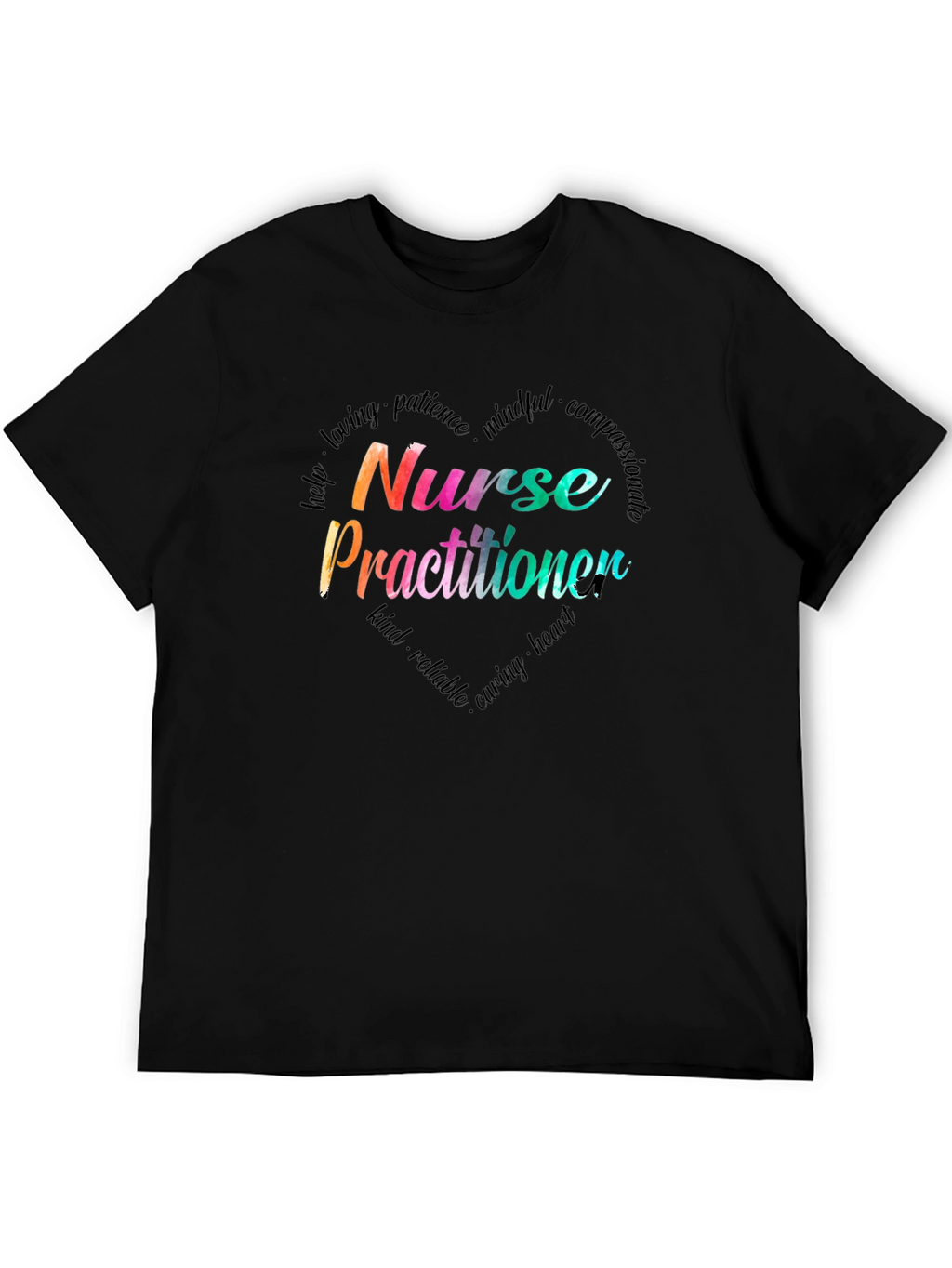 Nurse Practitioner Heart T-Shirt
