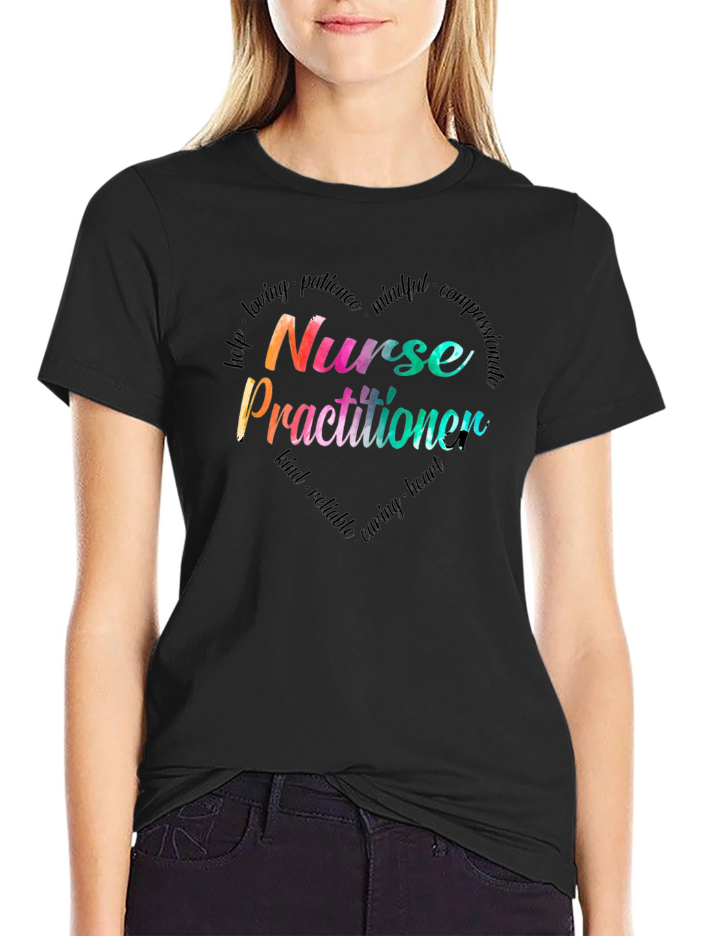 Nurse Practitioner Heart T-Shirt