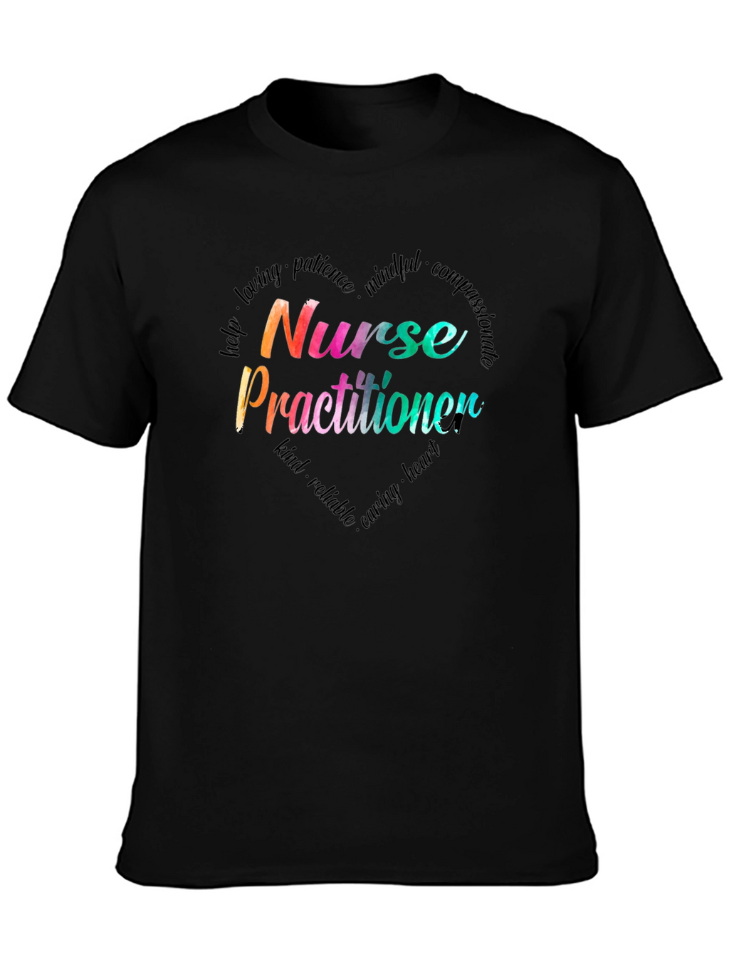 Nurse Practitioner Heart T-Shirt