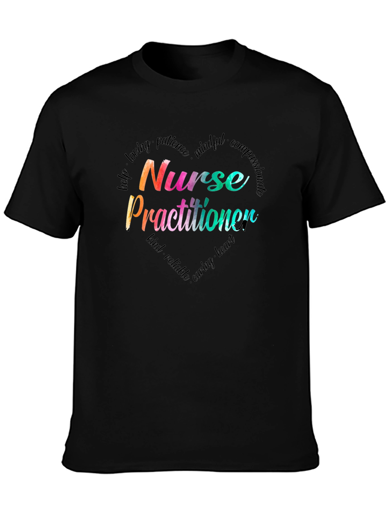 Nurse Practitioner Heart T-Shirt